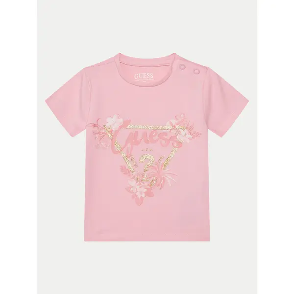 Guess Guess T-shirt A5GI03K6YW4 Ružičasta Regular Fit