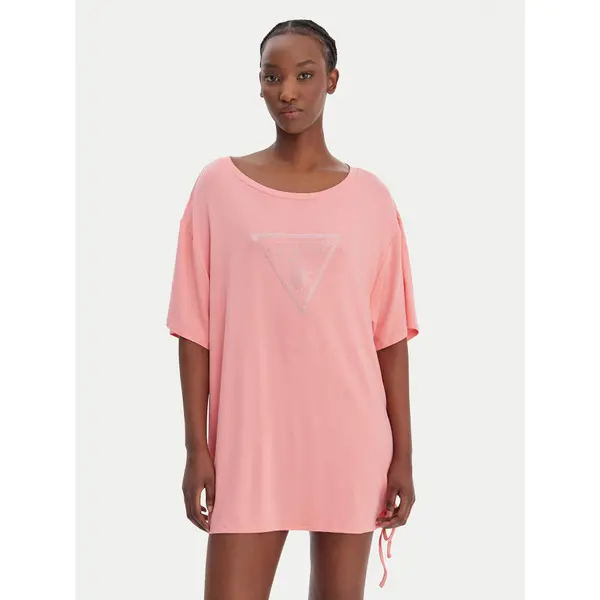 Guess Guess T-shirt E4GI00 K68D2 Ružičasta Oversize