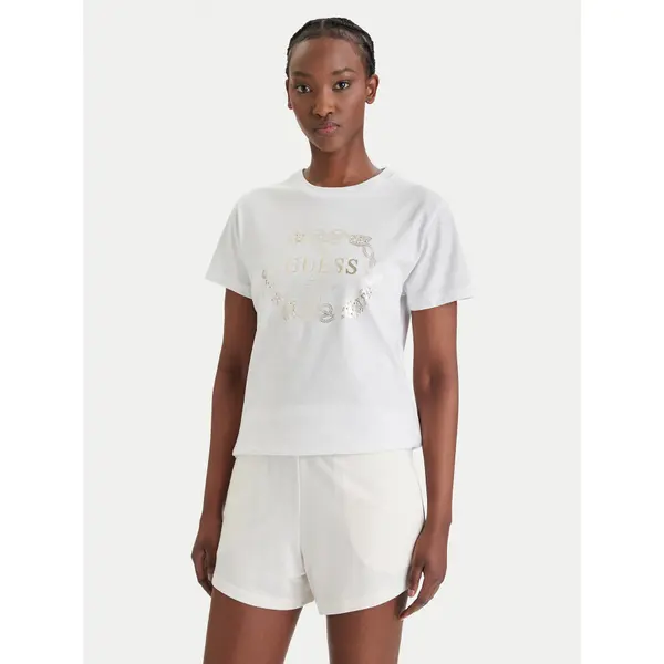 Guess Guess T-shirt E6GI00 I3Z14 Bijela Regular Fit