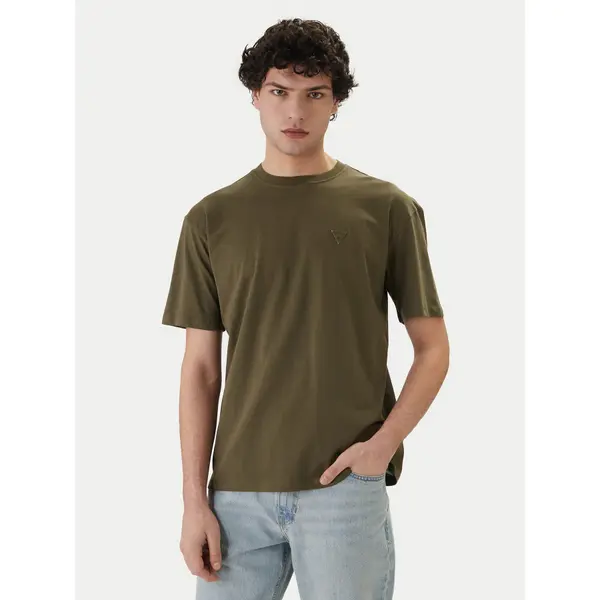 Guess Guess T-shirt F6GI11 K8HM4 Kaki Regular Fit