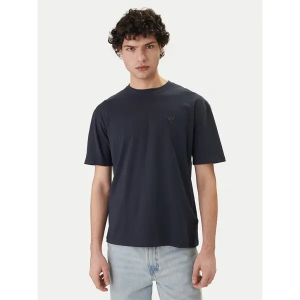 Guess Guess T-shirt F6GI11 K8HM4 Tamnoplava Regular Fit