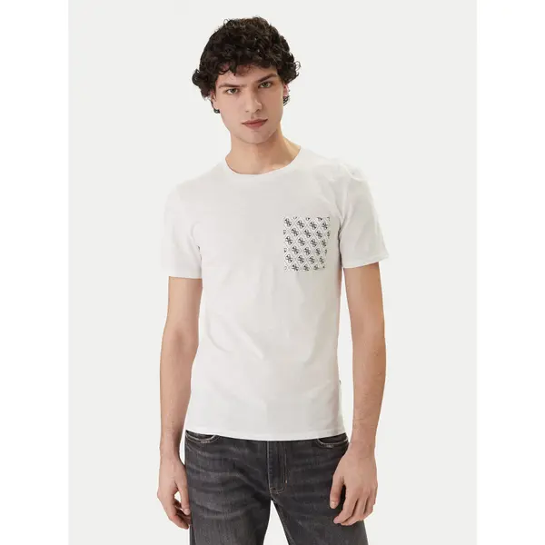 Guess Guess T-shirt F6GI12 K6XN4 Bijela Regular Fit