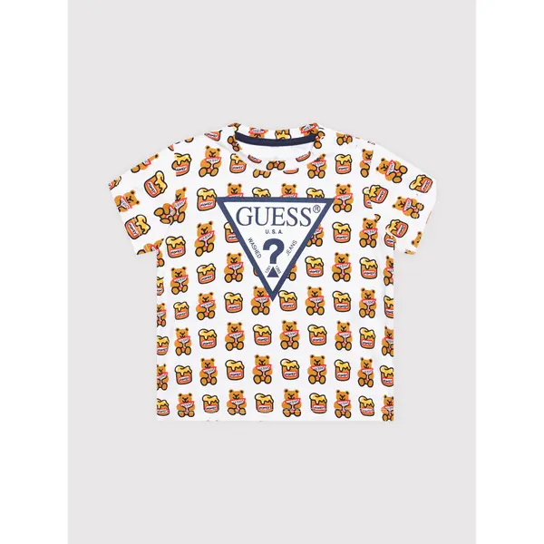 Guess Guess T-shirt H1YT00 K6YW1 Bijela Regular Fit