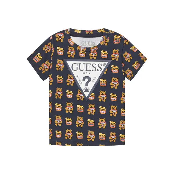 Guess Guess T-shirt H1YT00 K6YW1 Crna Regular Fit