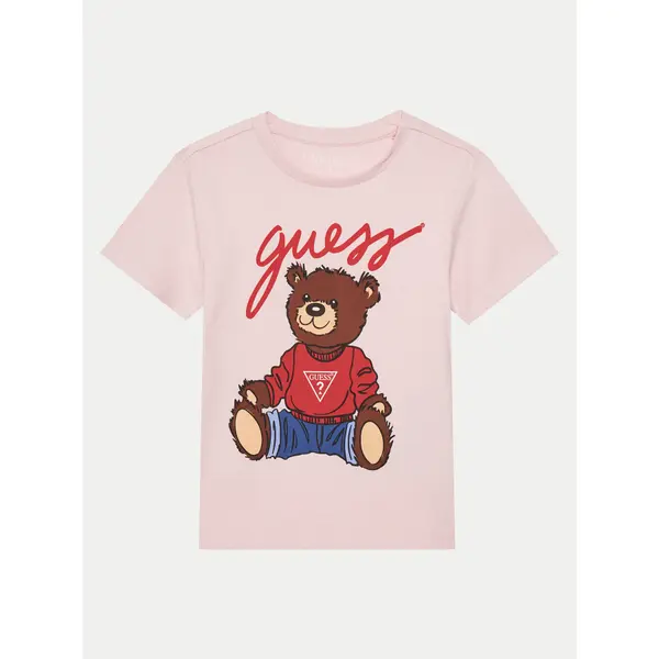 Guess Guess T-shirt H4BT01 I3Z14 Ružičasta Regular Fit