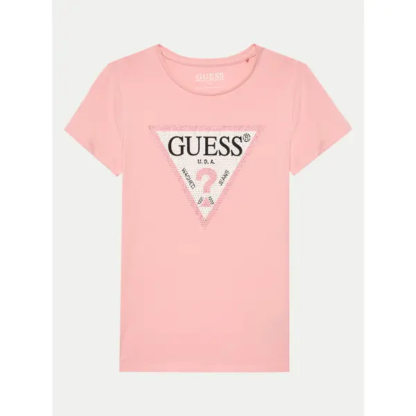 Guess Guess T-shirt J2YI51 K6YW1 Ružičasta Regular Fit
