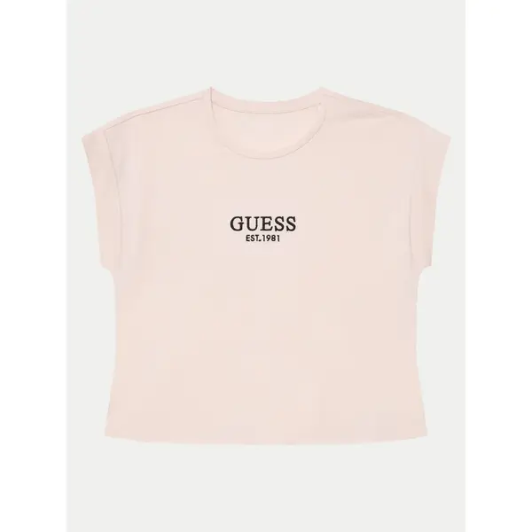 Guess Guess T-shirt J4BI34 J1314 Ružičasta Boxy Fit