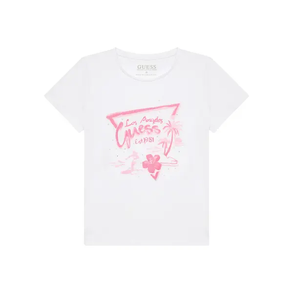 Guess Guess T-shirt J5GI30 K6YW4 Bijela Regular Fit