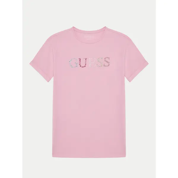 Guess Guess T-shirt J5GI38 J1314 Ružičasta Regular Fit