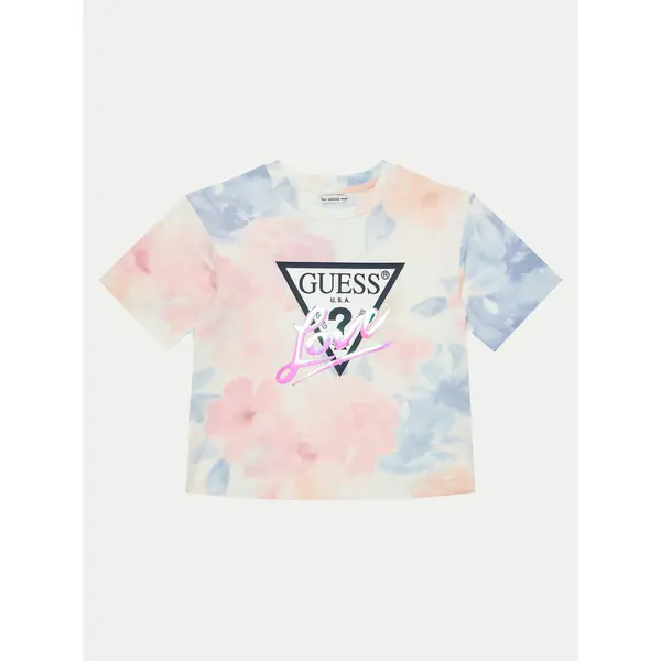 Guess Guess T-shirt J5RI05 K6YW4 Šarena Boxy Fit