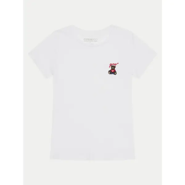 Guess Guess T-shirt J5RI44 J1314 Bijela Regular Fit