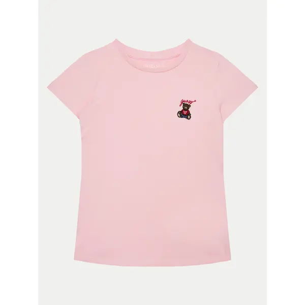 Guess Guess T-shirt J5RI44 J1314 Ružičasta Regular Fit