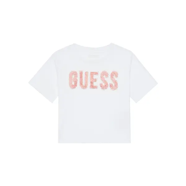 Guess Guess T-shirt J5YI47 K8HM4 Bijela Relaxed Fit