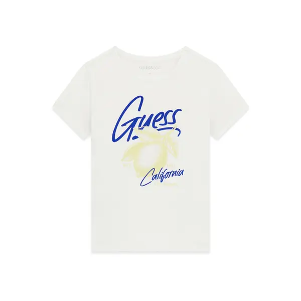 Guess Guess T-shirt J6GI01 K6YW4 Bijela Regular Fit