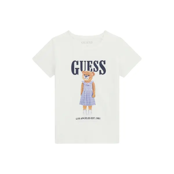 Guess Guess T-shirt J6GI04 K6YW4 Bijela Regular Fit
