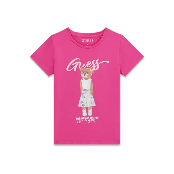 Guess Guess T-shirt J6GI04 K6YW4 Ružičasta Regular Fit