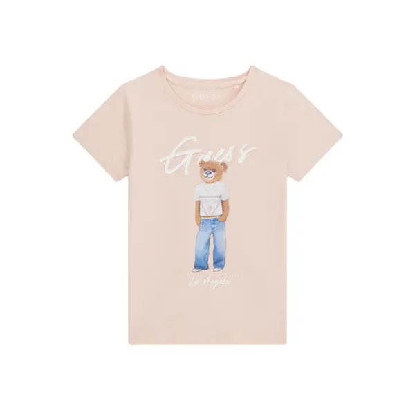 Guess Guess T-shirt J6GI04 K6YW4 Ružičasta Regular Fit