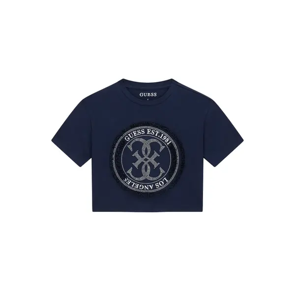 Guess Guess T-shirt J6GI07 K6YW4 Tamnoplava Relaxed Fit