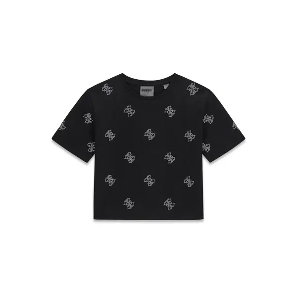 Guess Guess T-shirt J6GI35 I3Z14 Crna Relaxed Fit