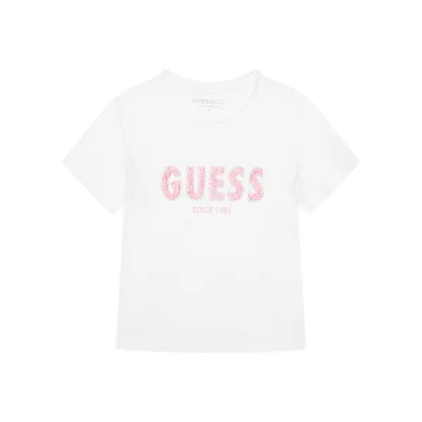 Guess Guess T-shirt J6RI24 K6YW4 Bijela Regular Fit