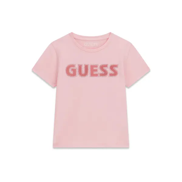 Guess Guess T-shirt J6YI12 2K4421 Ružičasta Regular Fit