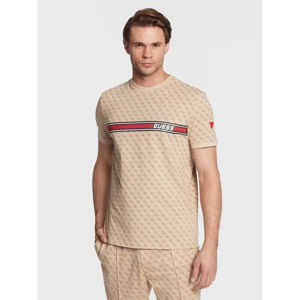 Guess Guess T-shirt Jamey Z2BI09 J1314 Bež Regular Fit