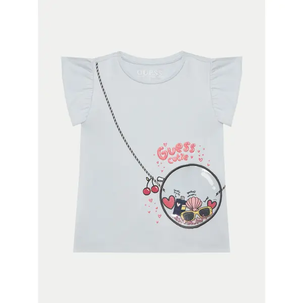 Guess Guess T-shirt K5GI05 K6YW4 Svijetloplava Regular Fit