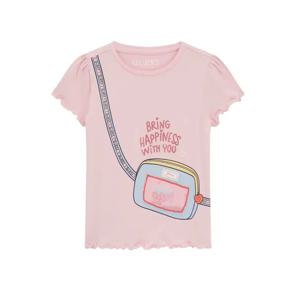 Guess Guess T-shirt K6GI06 K6YW4 Ružičasta Regular Fit