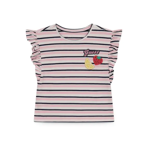 Guess Guess T-shirt K6GI09 K9NE4 Ružičasta Regular Fit