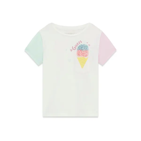 Guess Guess T-shirt K6GI14 K6YW4 Bijela Regular Fit