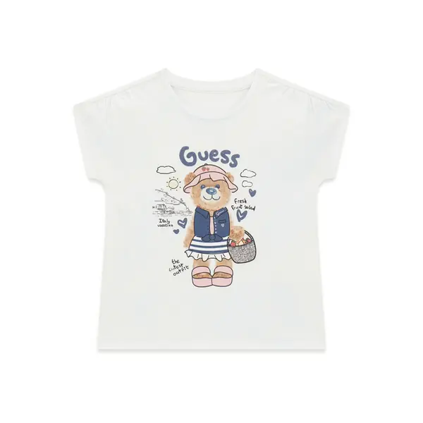 Guess Guess T-shirt K6GI18 K6YW4 Bijela Regular Fit