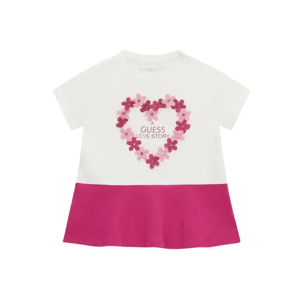 Guess Guess T-shirt K6GI20 K6YW4 Bijela Regular Fit