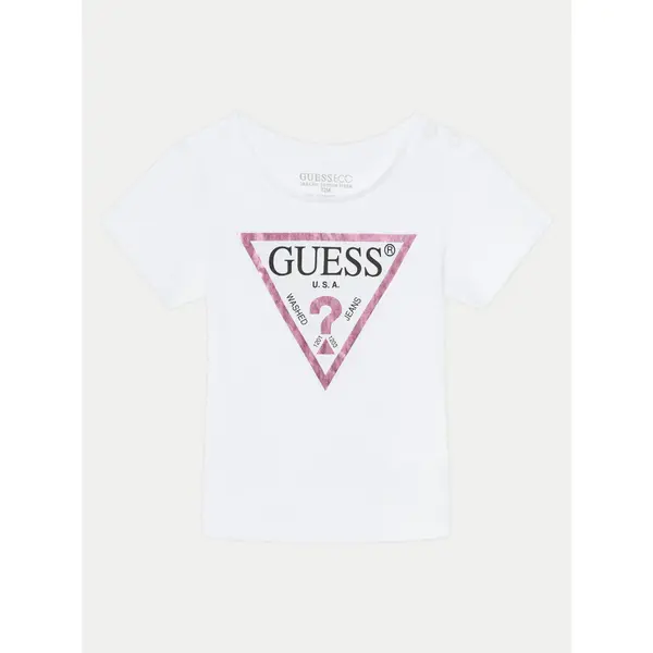 Guess Guess T-shirt K73I56 K8HM0 Bijela Regular Fit
