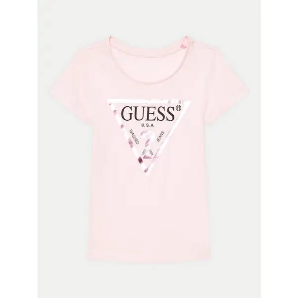 Guess Guess T-shirt K73I56 K8HM0 Ružičasta Regular Fit