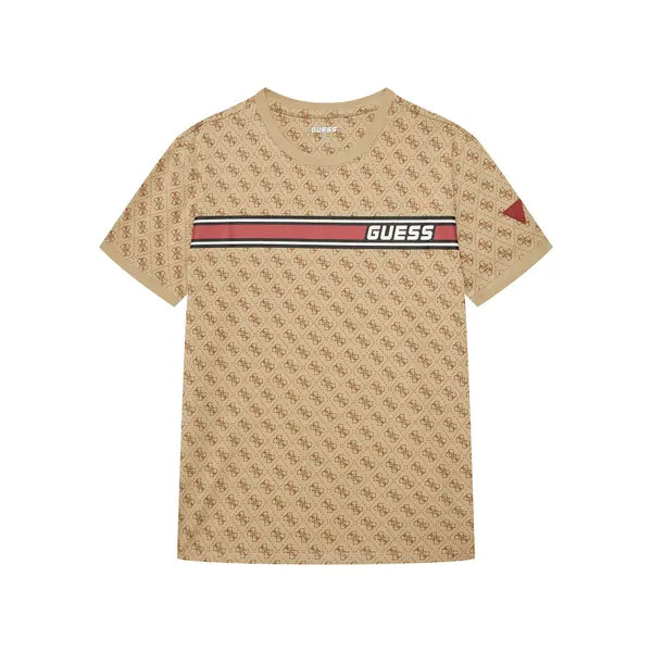 Guess Guess T-shirt L4YI47 J1314 Bež Regular Fit