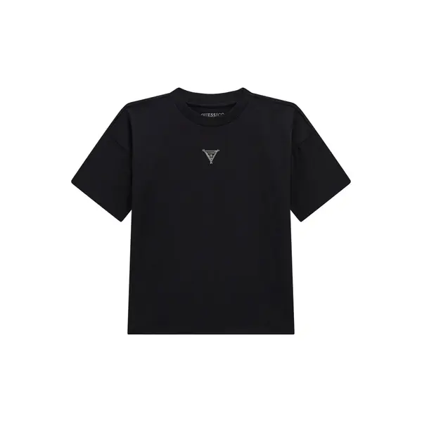 Guess Guess T-shirt L5BI16 KCNQ4 Crna Regular Fit
