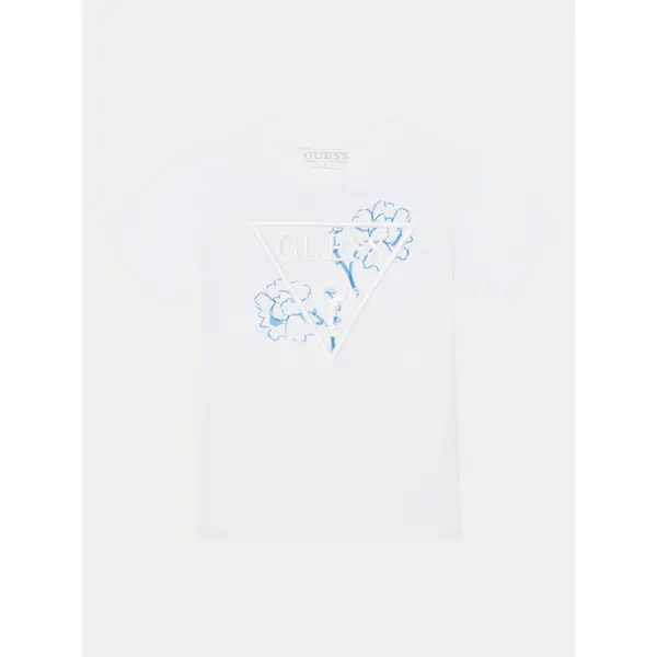 Guess Guess T-shirt L5GI09K 8HM4 Bijela Regular Fit