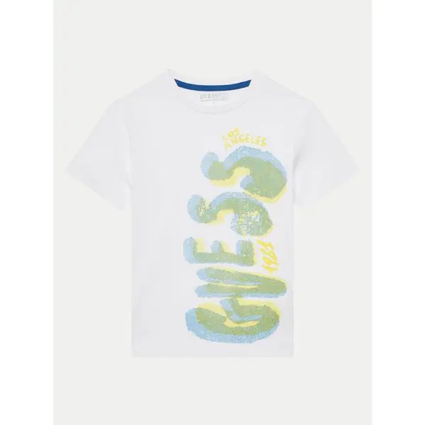 Guess Guess T-shirt L5GI12K8HM4 Bijela Classic Fit