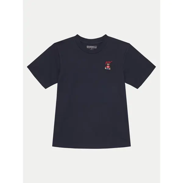 Guess Guess T-shirt L5RI33 I3Z14 Tamnoplava Oversize
