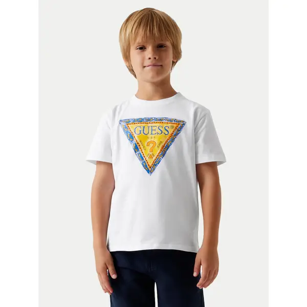 Guess Guess T-shirt L6GI00 K8HM4 Bijela Regular Fit