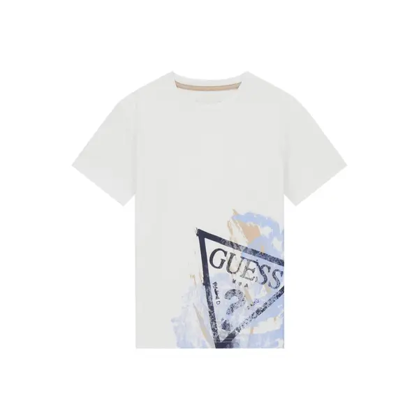 Guess Guess T-shirt L6RI14 K8HM4 Bijela Regular Fit