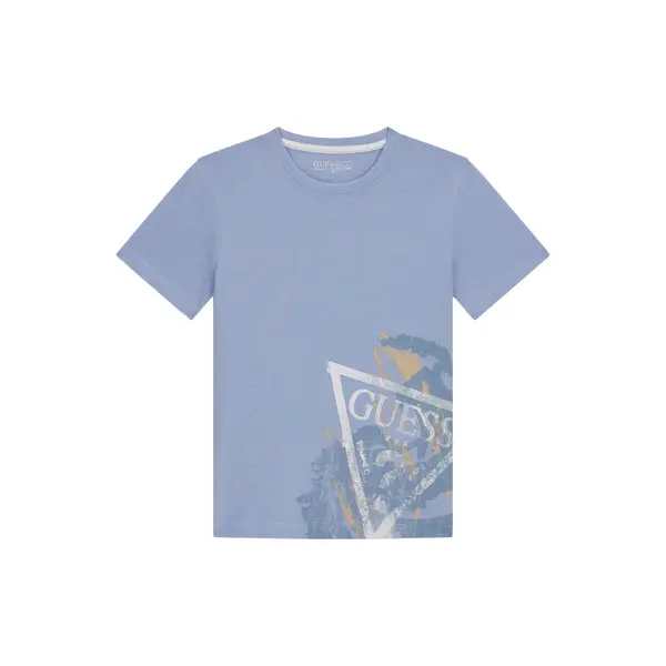 Guess Guess T-shirt L6RI14 K8HM4 Svijetloplava Regular Fit