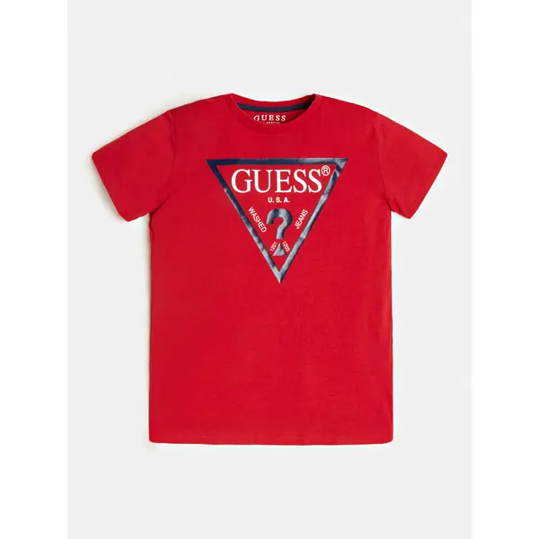Guess Guess T-shirt L73I55 K8HM0 Crvena Regular Fit