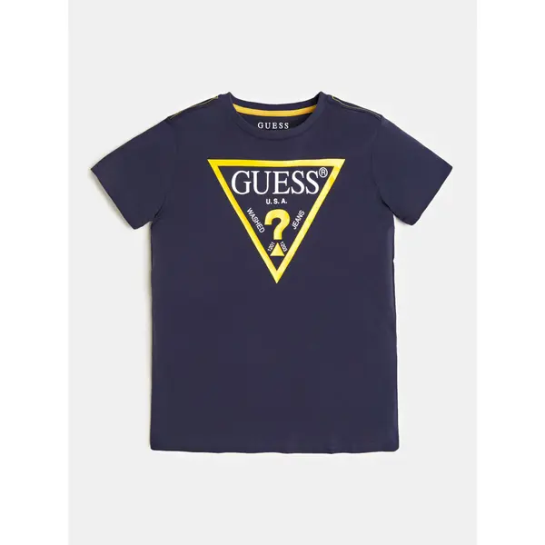 Guess Guess T-shirt L73I55 K8HM0 Tamnoplava Regular Fit