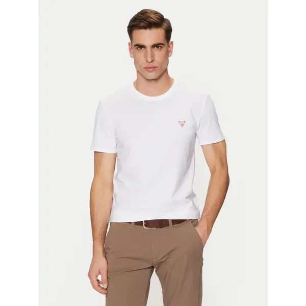 Guess Guess T-shirt M2YI24 J1314 Bijela Slim Fit