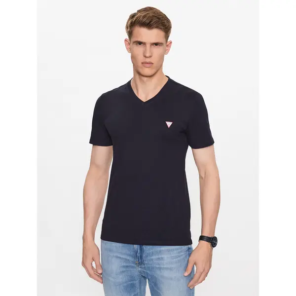 Guess Guess T-shirt M2YI37 I3Z14 Tamnoplava Slim Fit