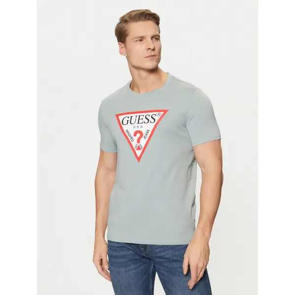 Guess Guess T-shirt M2YI71 I3Z14 Siva Slim Fit