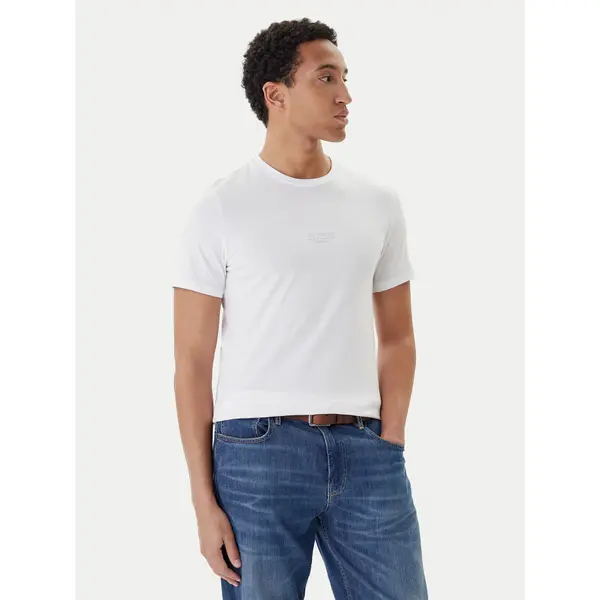 Guess Guess T-shirt M2YI72 I3Z14 Bijela Slim Fit