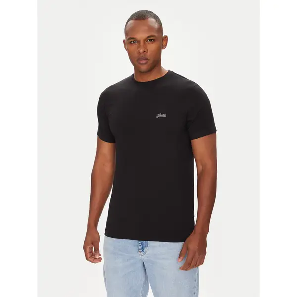 Guess Guess T-shirt M4GI70 KC9X0 Crna Slim Fit