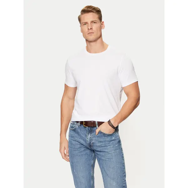 Guess Guess T-shirt M4GP39 K7HD0 Bijela Regular Fit
